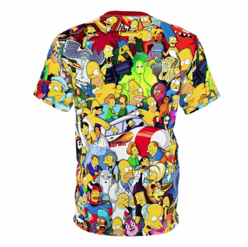 Family Simpsons all over print T-shirt