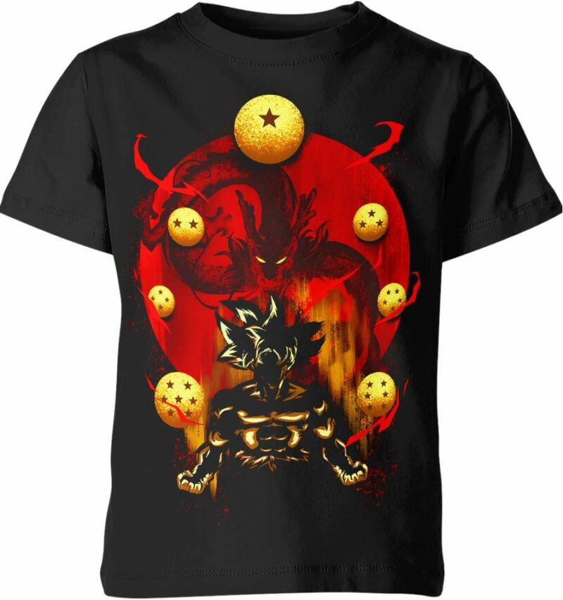 Son Goku Shenron From Dragon Ball Z Shirt