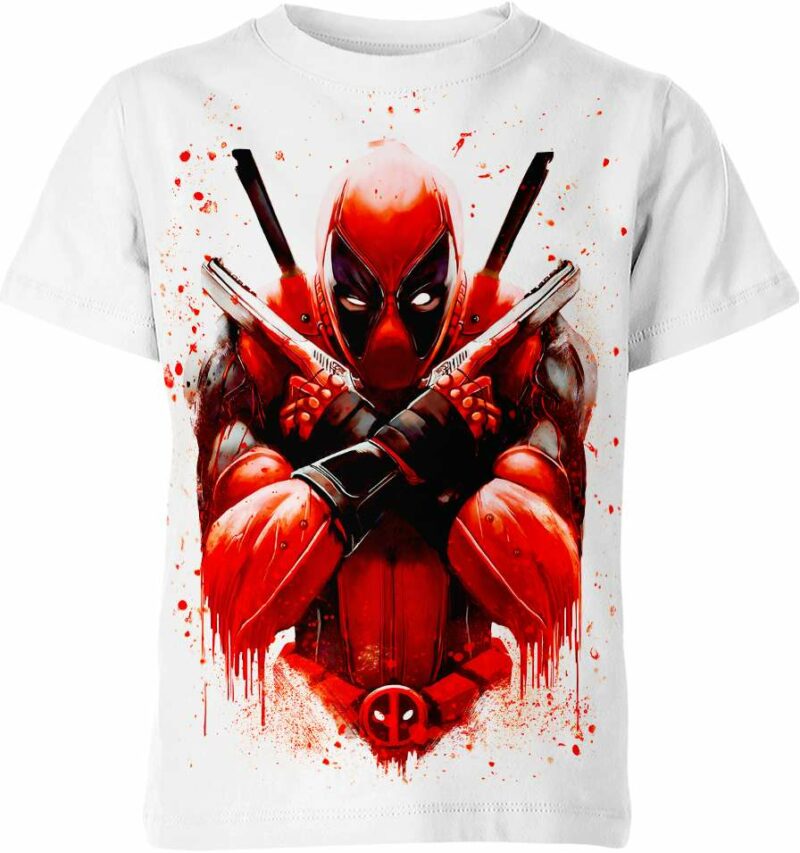 The Guns of Deadpool all over print T-shirt