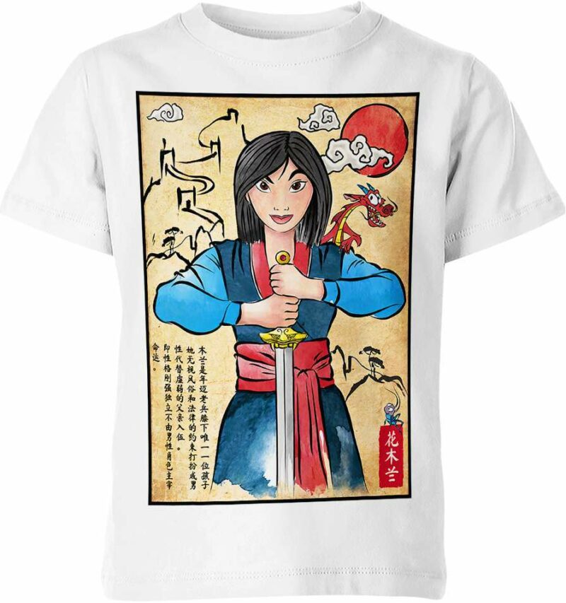 Hua Mulan And Mushu Shirt