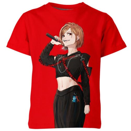 Kugisaki Nobara Jujutsu Kaisen all over print T-shirt