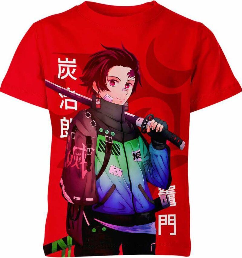 Modern Style - Demon Slayer Tanjiro all over print T-shirt