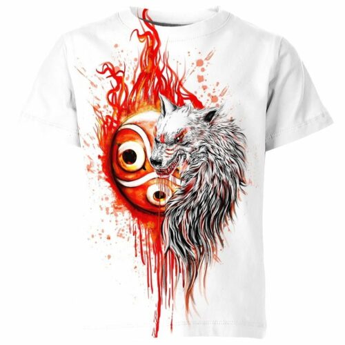 Studio Ghibli Princess Mononoke All over print T-shirt