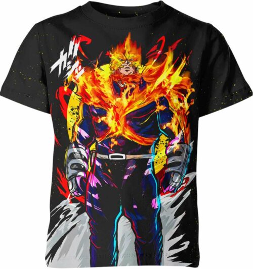 The Flame Hero Endeavor My Hero Academia all over print T-shirt