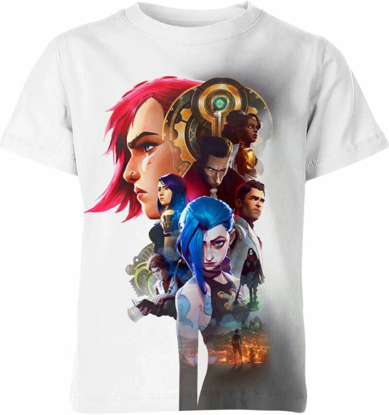 Arcane League Of Legend all over print T-shirt