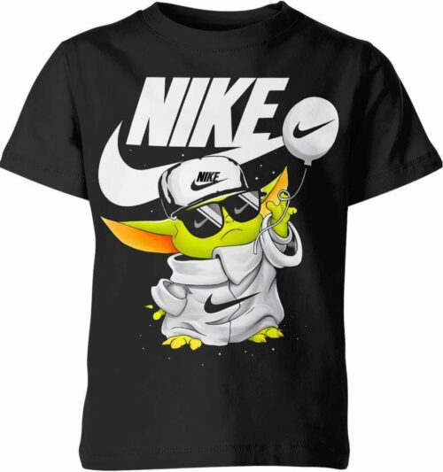 Yoda From Star Wars Nike Shirt