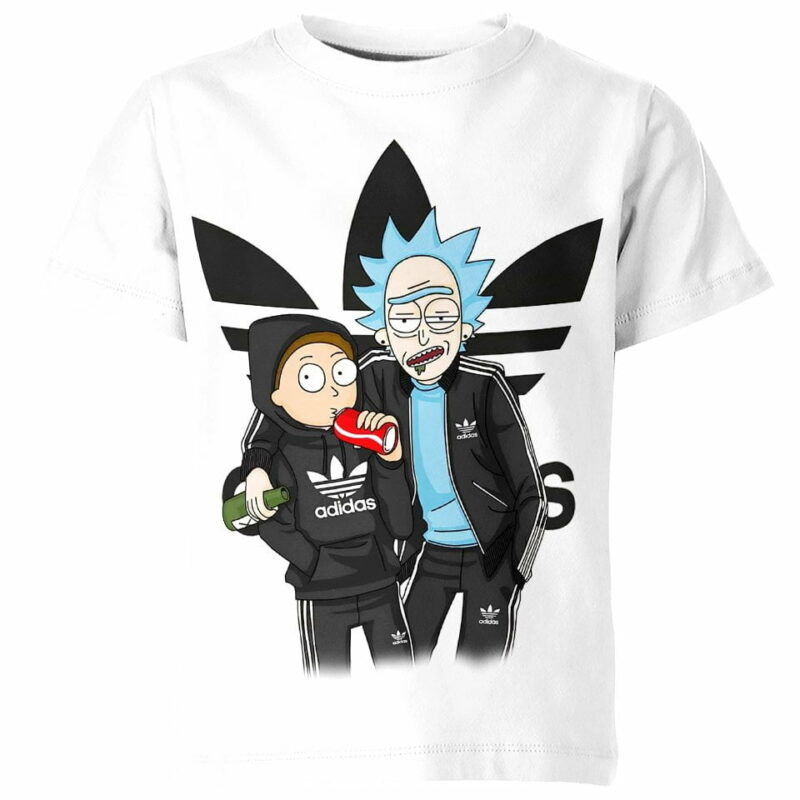 Rick And Morty Adidas Shirt