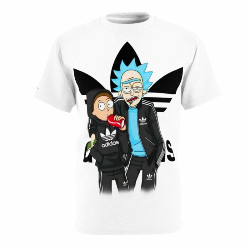 Rick And Morty Adidas Shirt