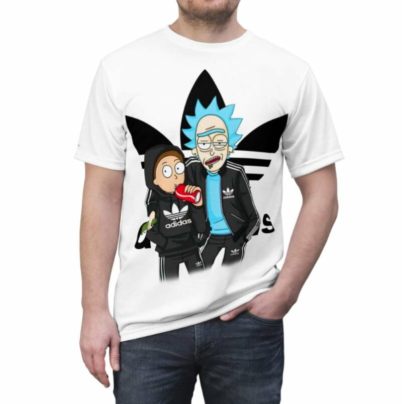 Rick And Morty Adidas Shirt