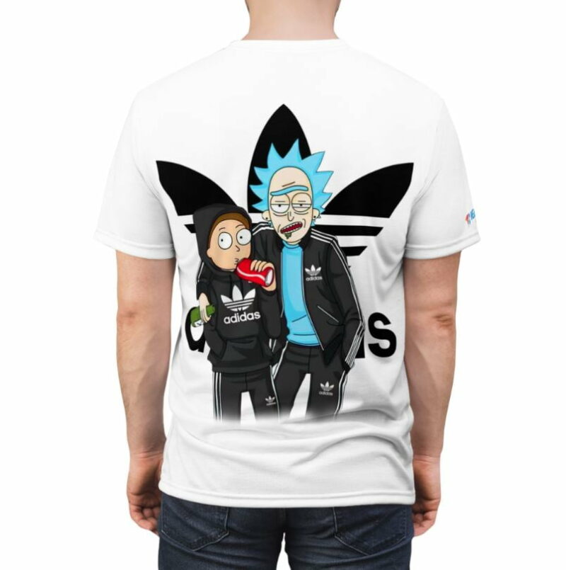 Rick And Morty Adidas Shirt