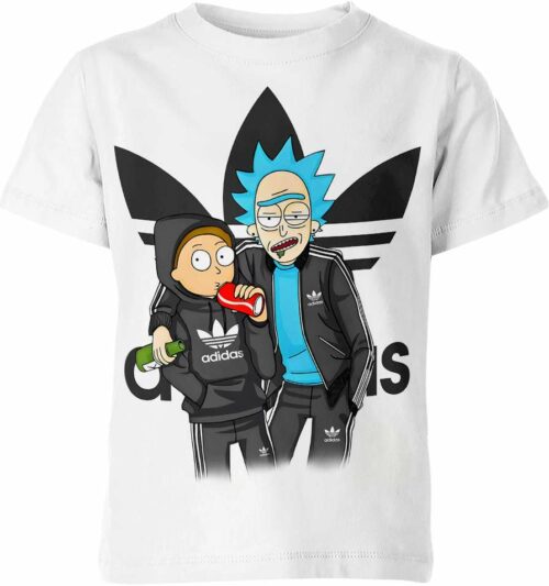 Rick And Morty Adidas Shirt