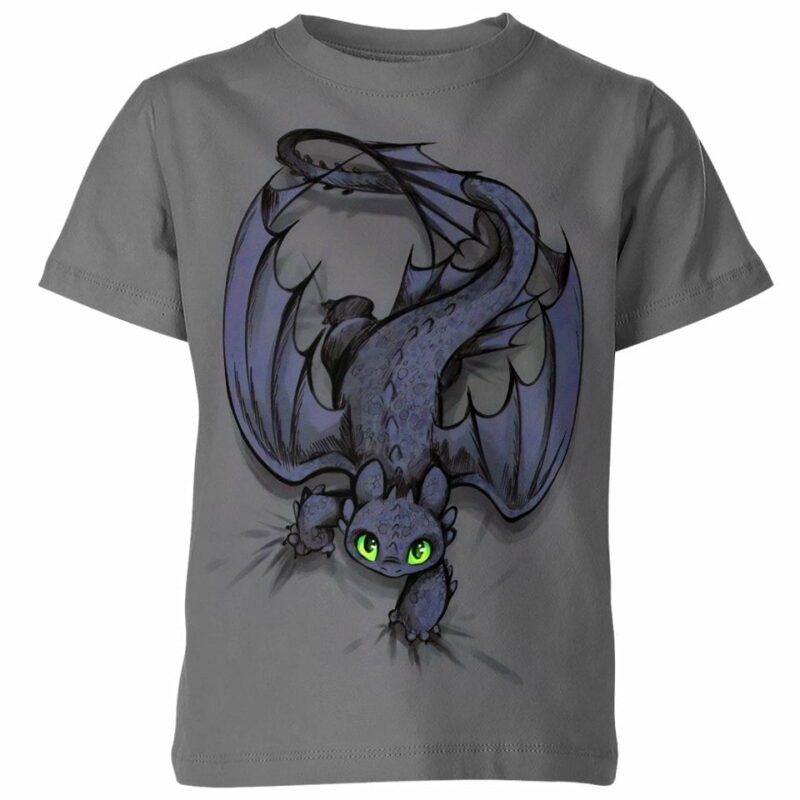 Toothless Night Fury From How To Train Your Dragon Shirt