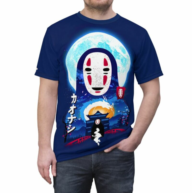 No Face Haku Chihiro Ogino In Spirited Away From Studio Ghibli Shirt