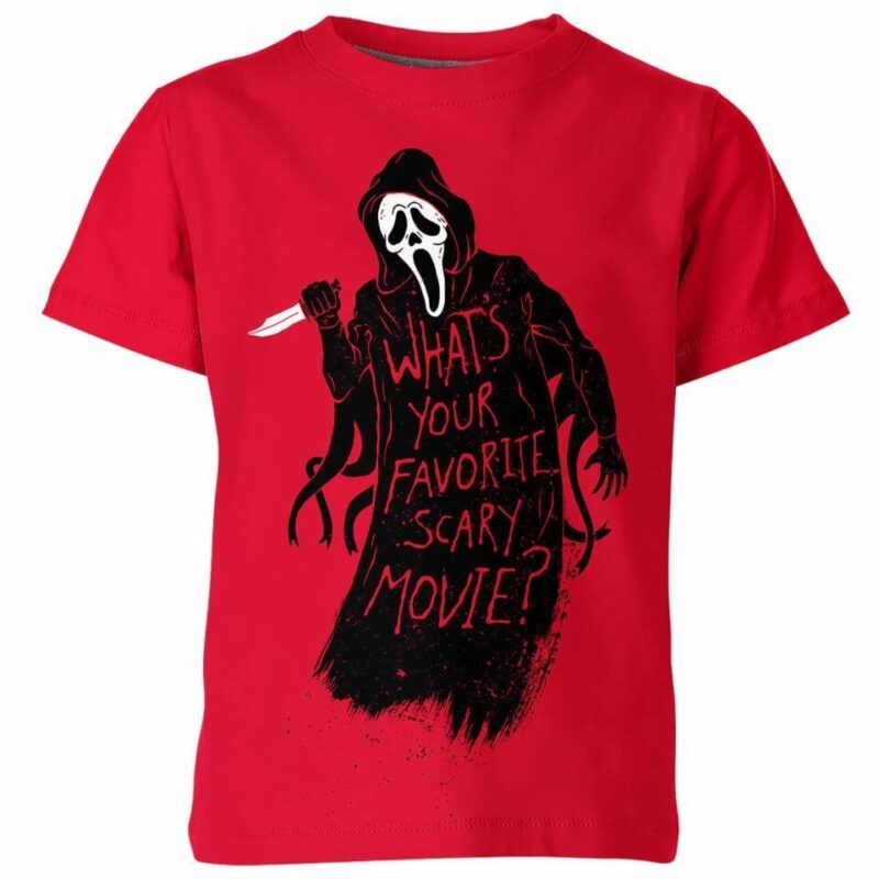 Ghostface From Scream Shirt