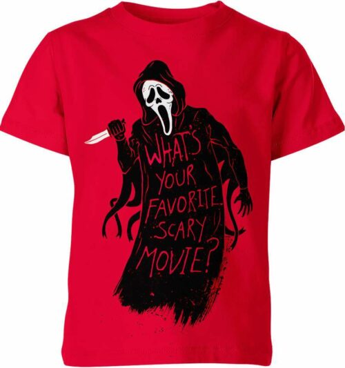 Ghostface From Scream Shirt