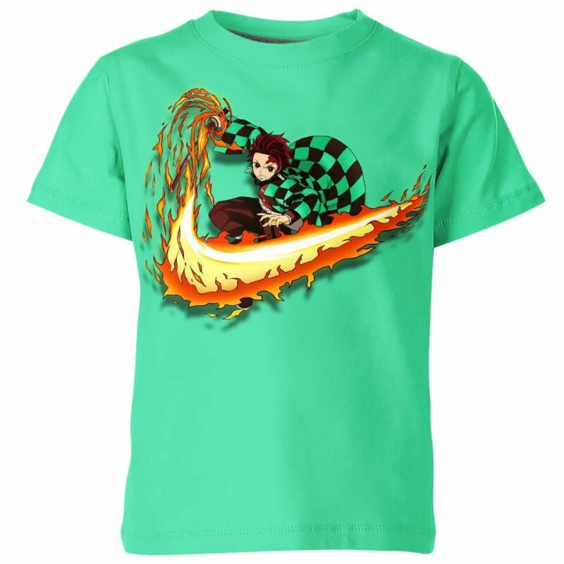 Tanjiro Kamado from Demon Slayer Nike Shirt