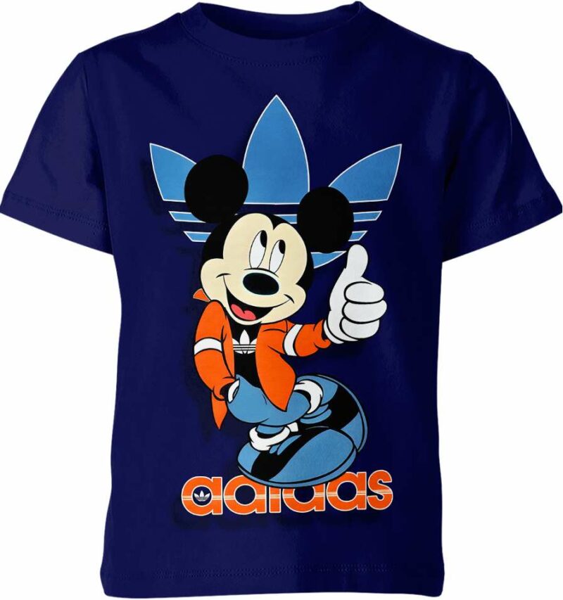 Mickey Mouse Adidas Shirt