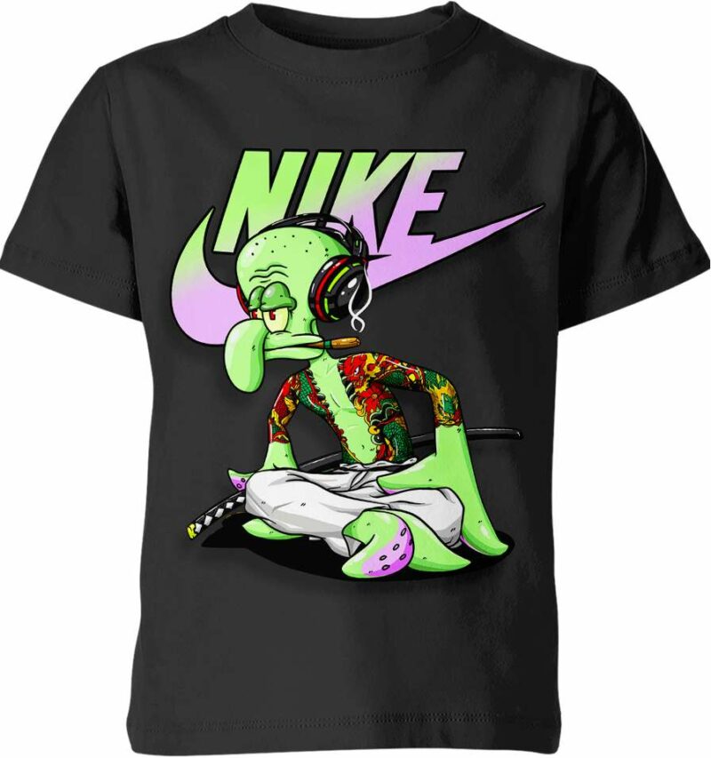 Squidward Spongebob Squarepants Nike Shirt