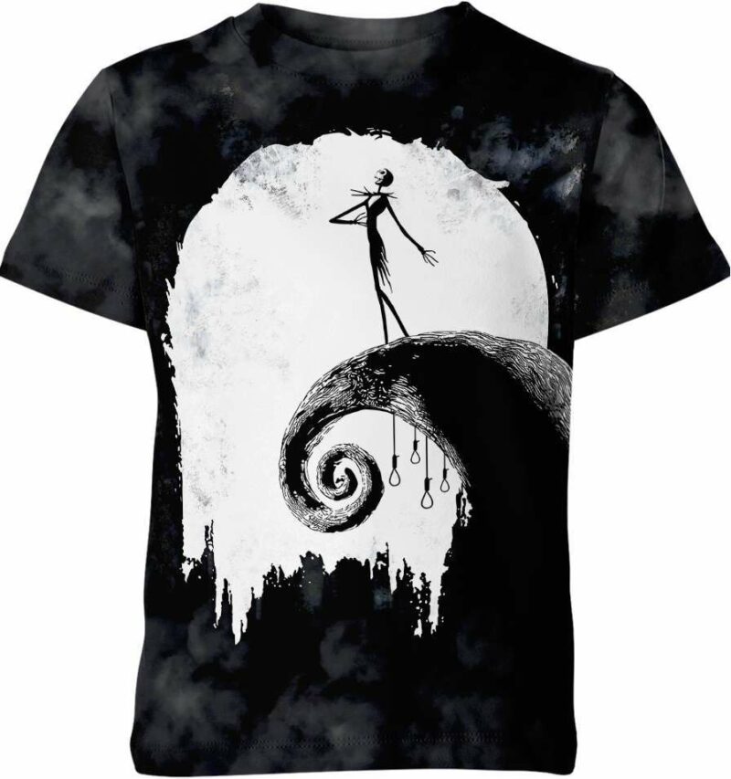 Pumpkin King Jack Skellington all over print T-shirt