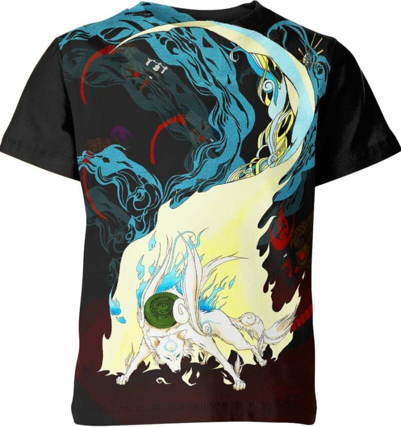 Amaterasu From Okami Shirt