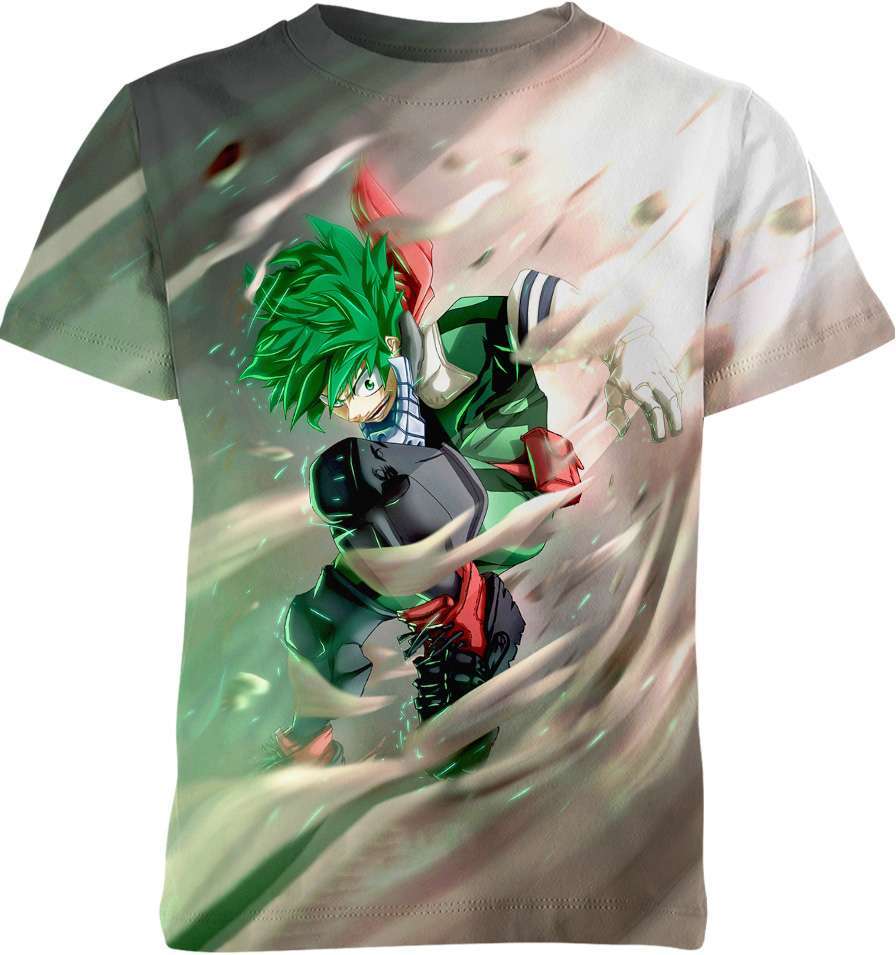 Deku Izuku Midoriya From My Hero Academia Shirt - Wear Avenue