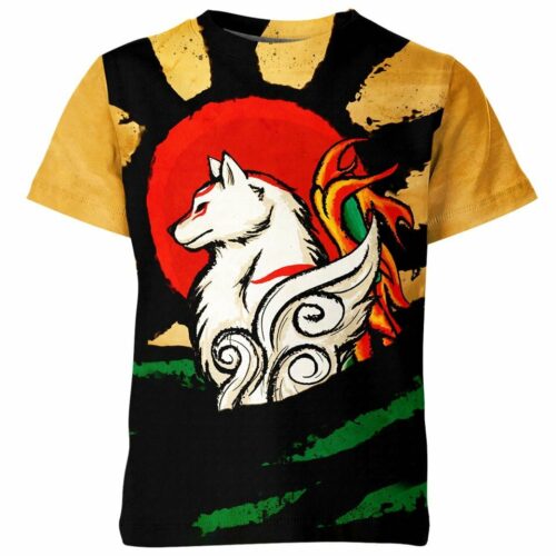 Amaterasu From Okami Shirt