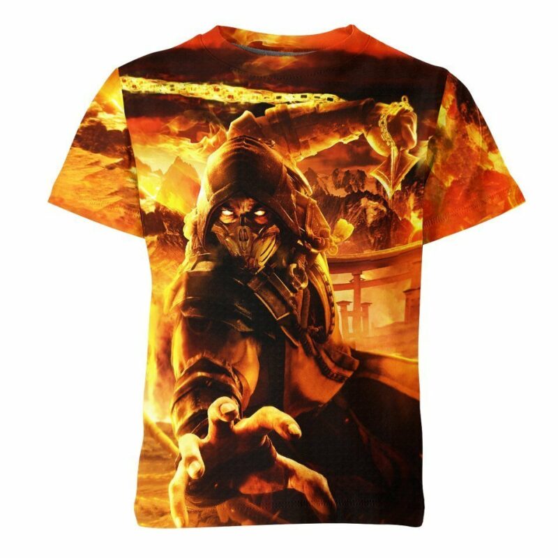 Scorpion From Mortal Kombat Shirt