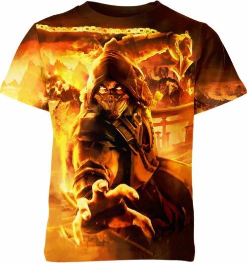 Scorpion From Mortal Kombat Shirt