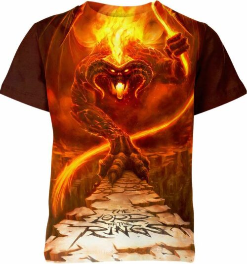 Balrog From The Lord Of The Rings Shirt