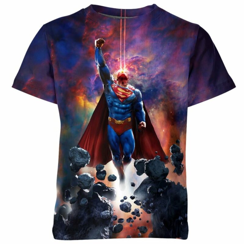 The Steel Man - Superman all over print T-shirt