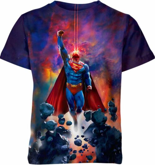 The Steel Man - Superman all over print T-shirt