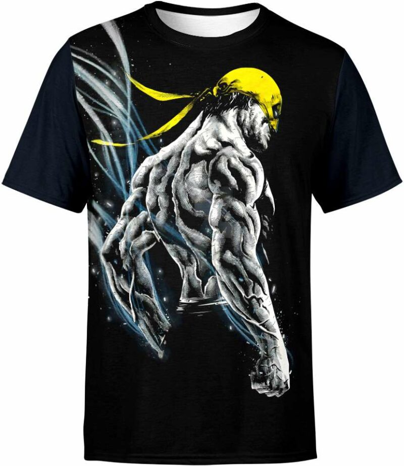 The Street Hero Iron Fist all over print T-shirt