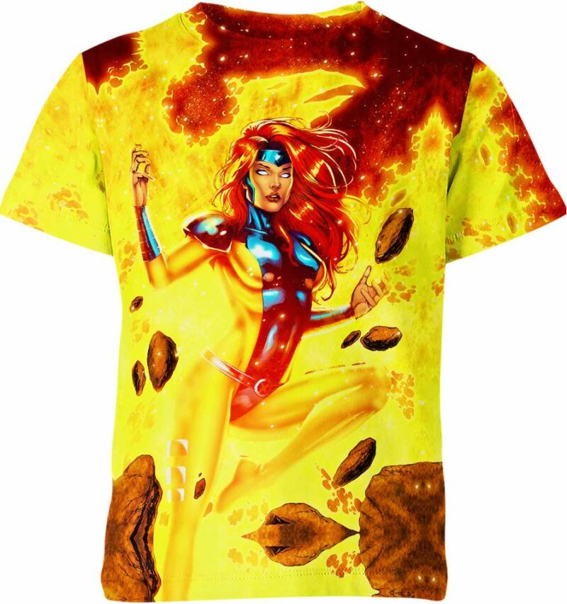 Jean Grey Dark Phoenix From X-Men Shirt