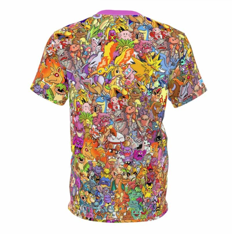 All Kanto Pokemon all over print T-shirt