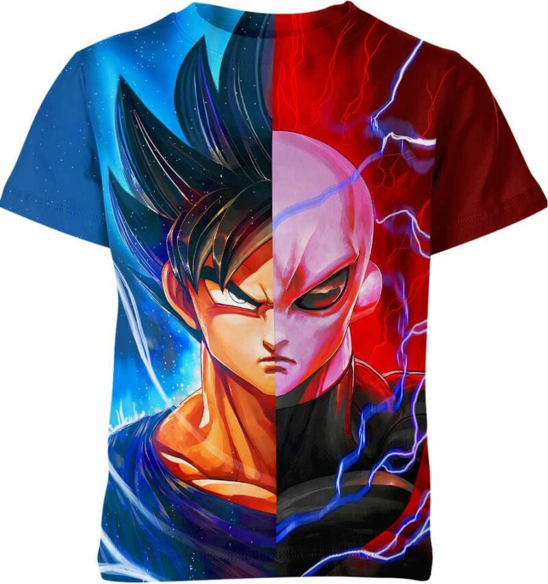 Jiren Vs Son Goku From Dragon Ball Z Shirt