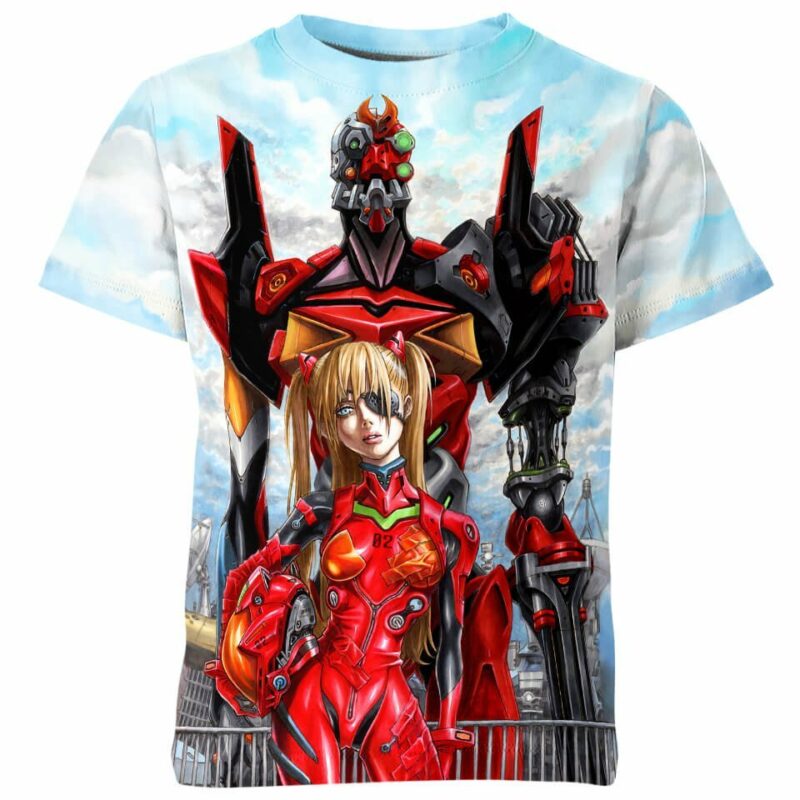 Asuka Langley Soryu From Evangelion Shirt