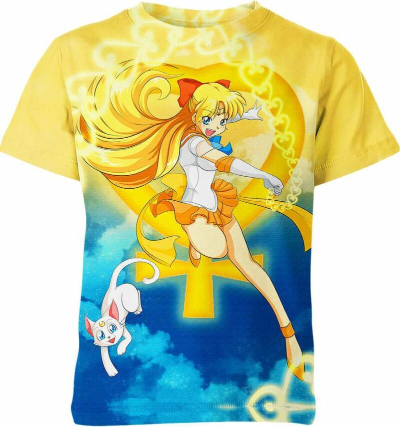 Sailor Venus From Sailor Moon Shirt