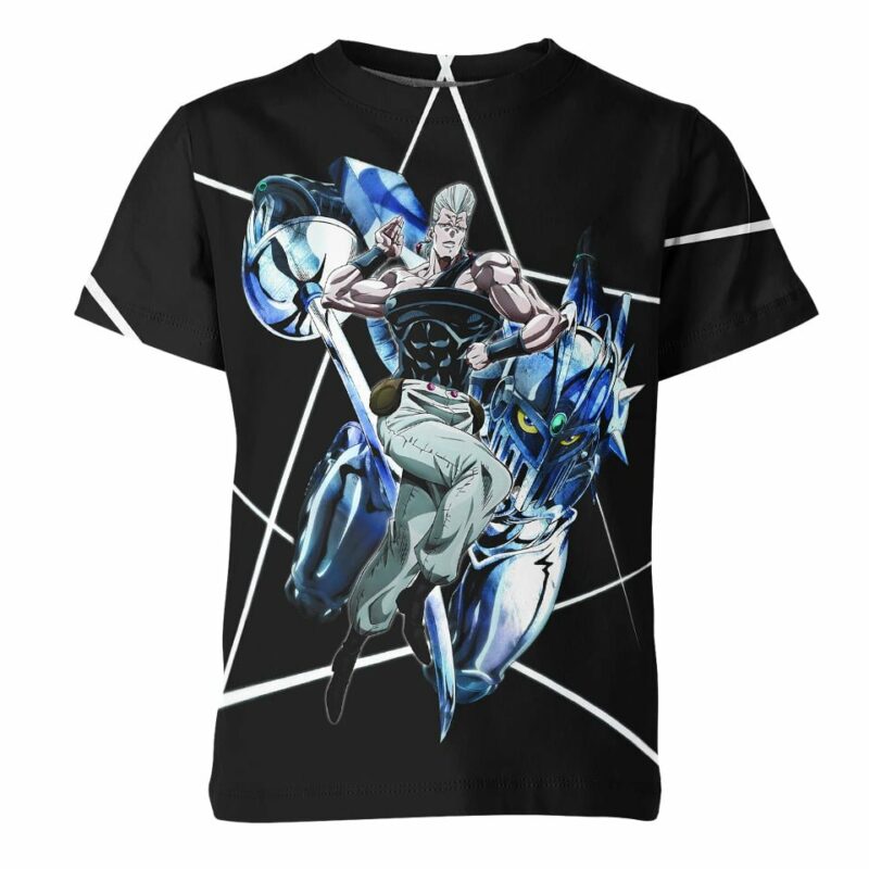 Jean Pierre Polnareff And Silver Chariot From Jojo'S Bizarre Adventure Shirt