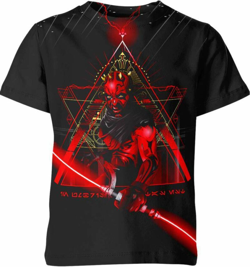 Darth Maul From Star Wars Shirt