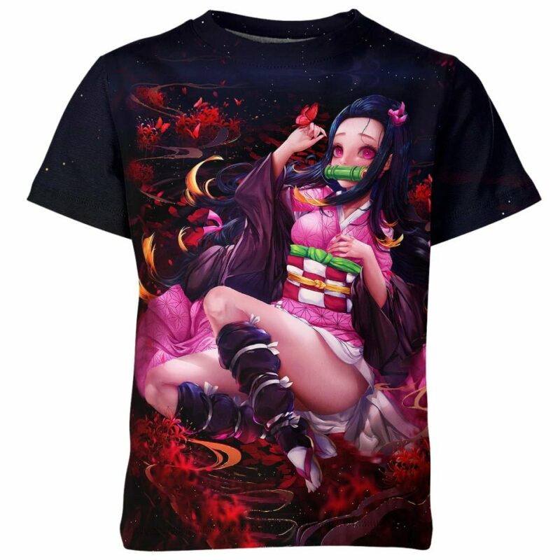 Lovely Nezuko all over print T-shirt