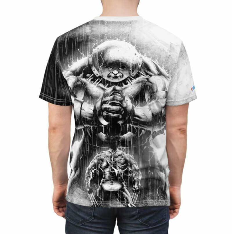 Wolverine Vs Juggernaut From X-Men Marvel Heroes Shirt