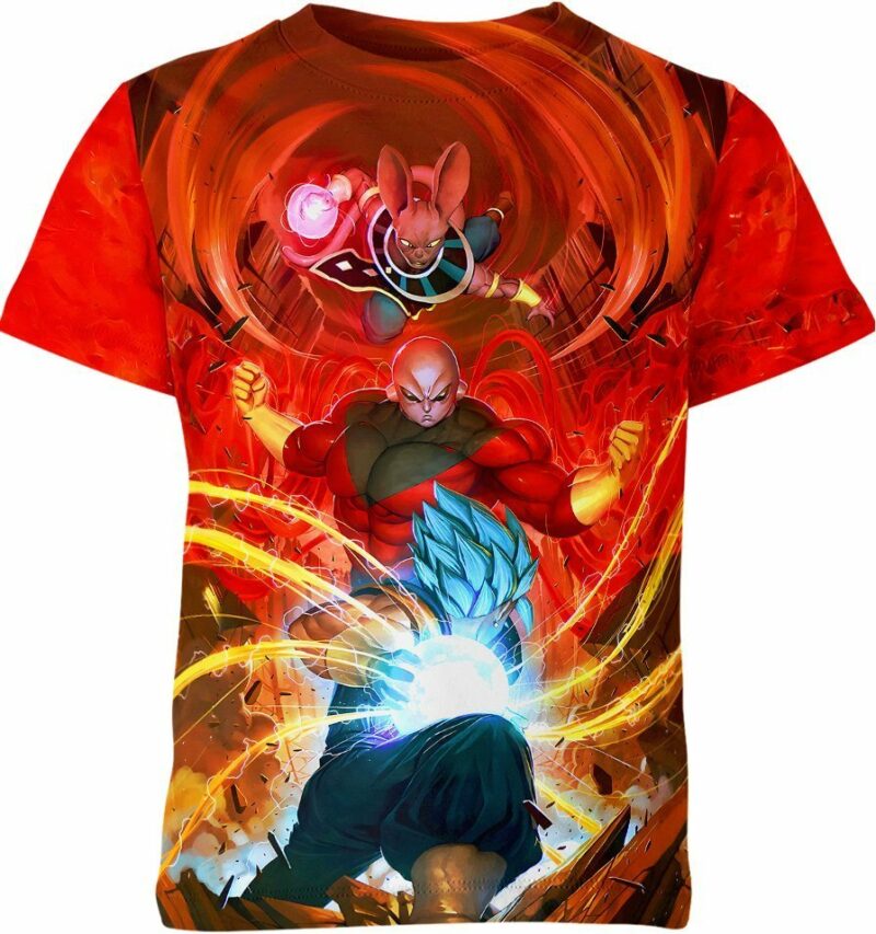 Vegito, Jiren And Beerus From Dragon Ball Shirt