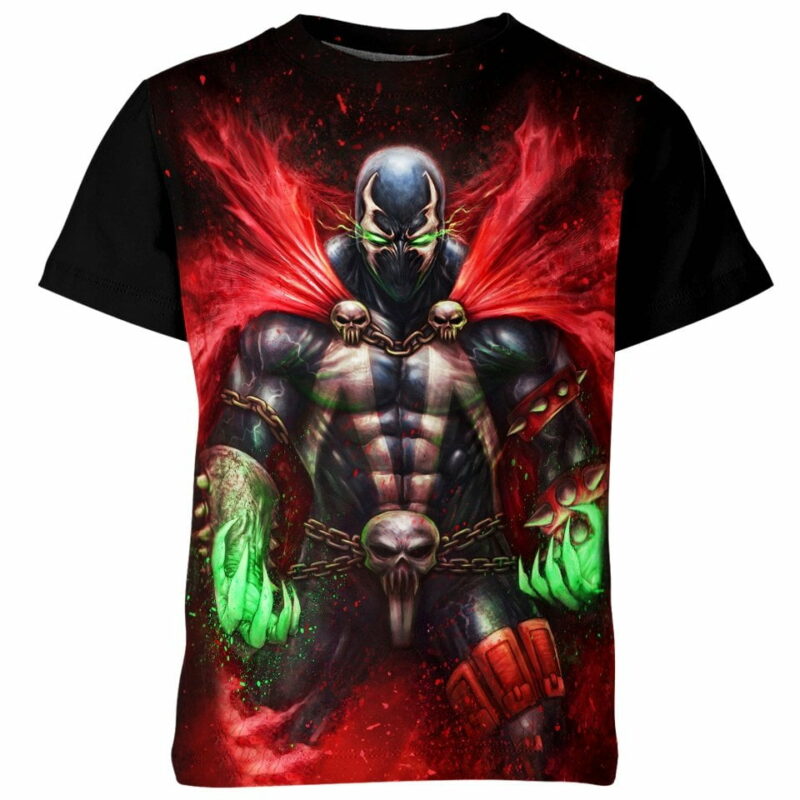 Hell Spawn all over print T-shirt