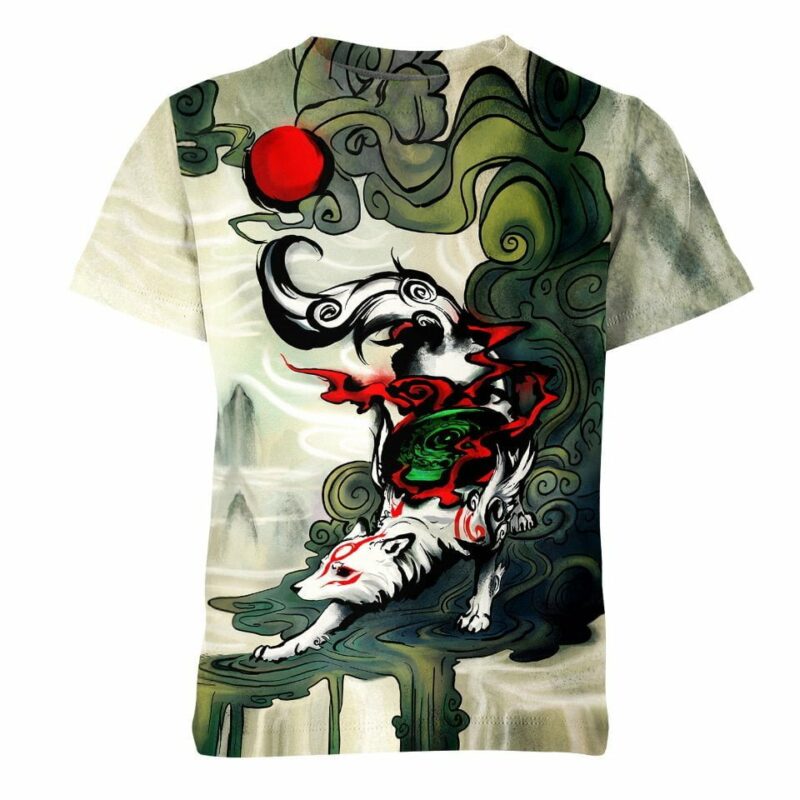 Amaterasu From Okami Shirt