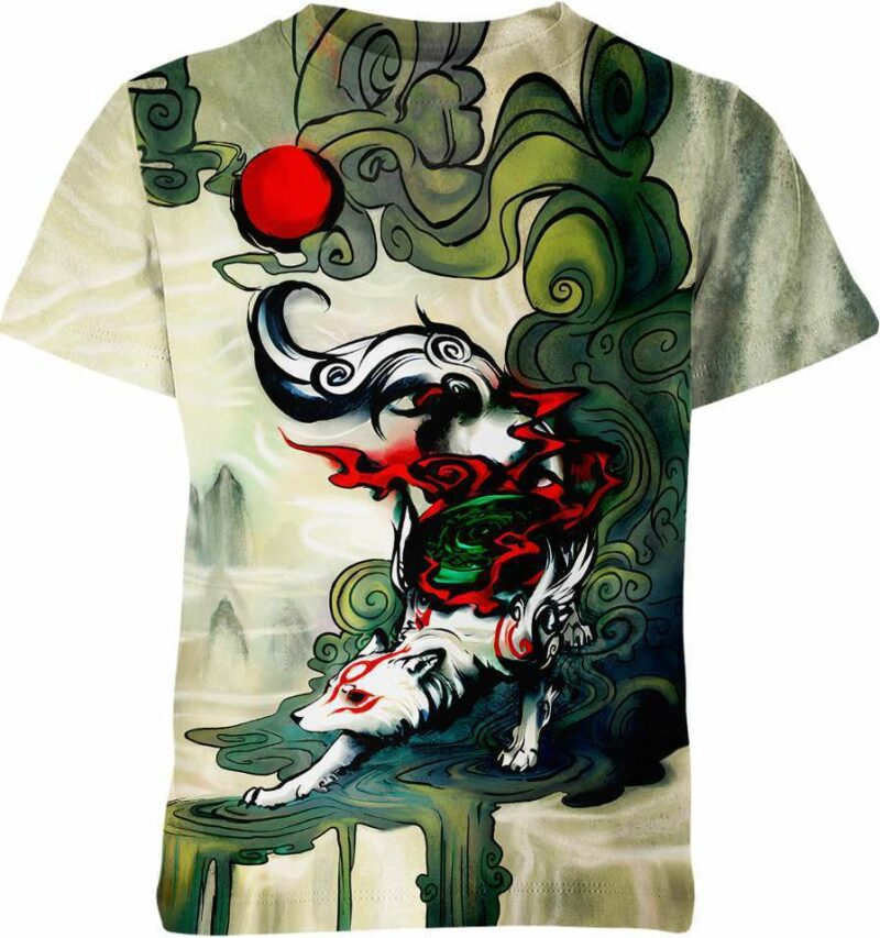 Amaterasu From Okami Shirt