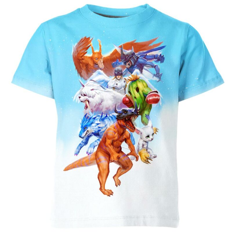 Digimon Real Life - Anime all over print T-shirt