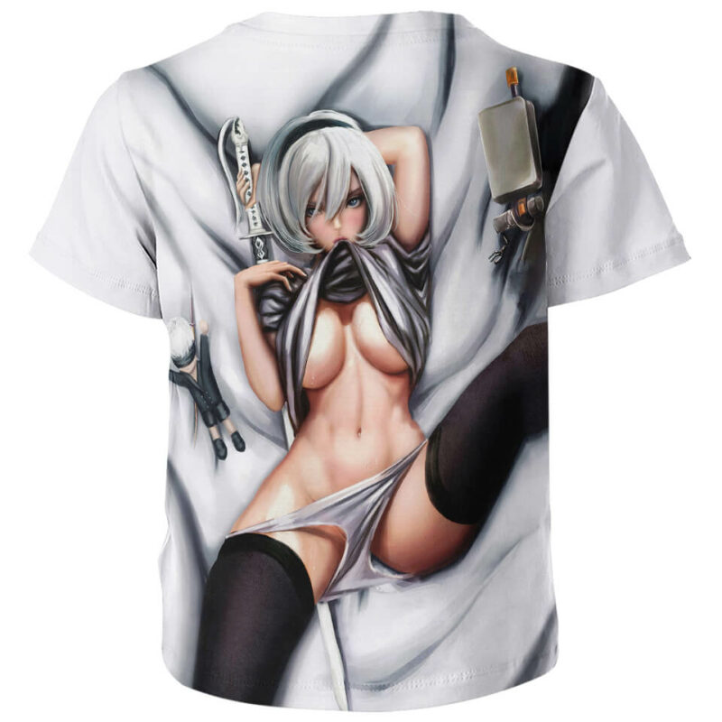 2B Ahegao Hentai Nier Automata Shirt