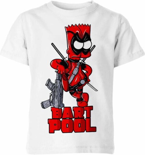 Deadpool x Bart Simpson From The Simpsons Shirt