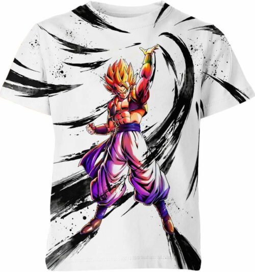 Super Red Gogeta Dragon Ball all over print T-shirt