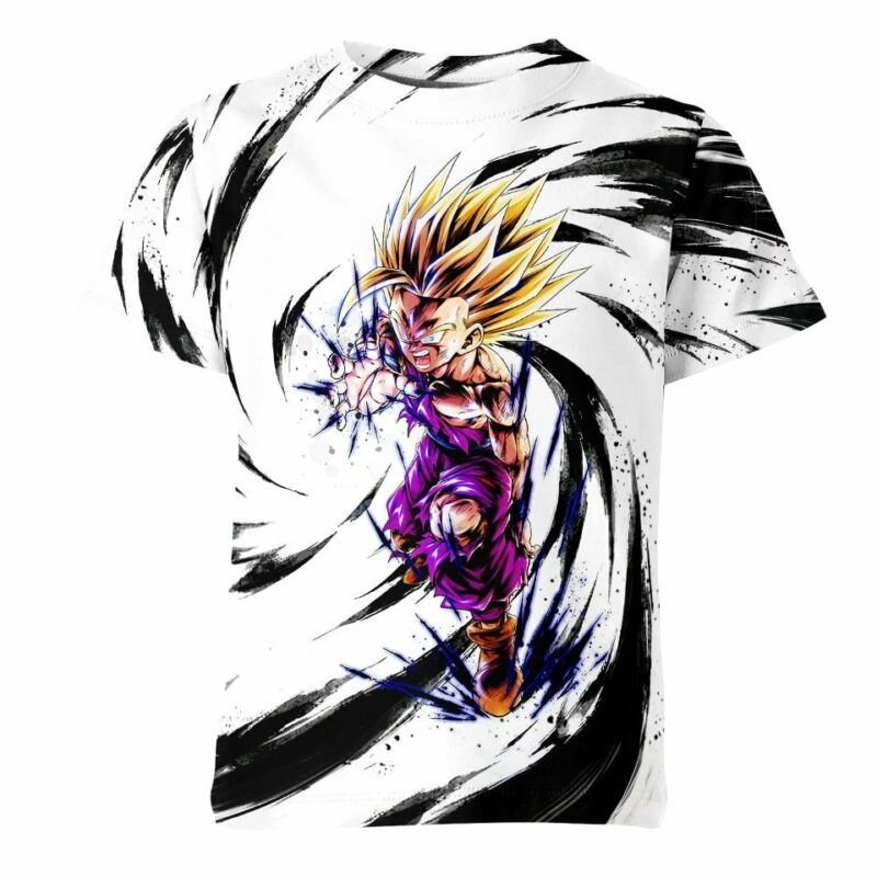 Super Saiyan Gohan all over print T-shirt